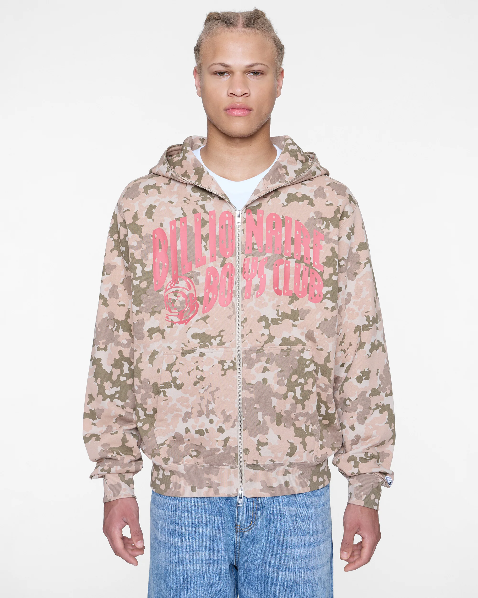 Camo Zip Hoodie - Image 4