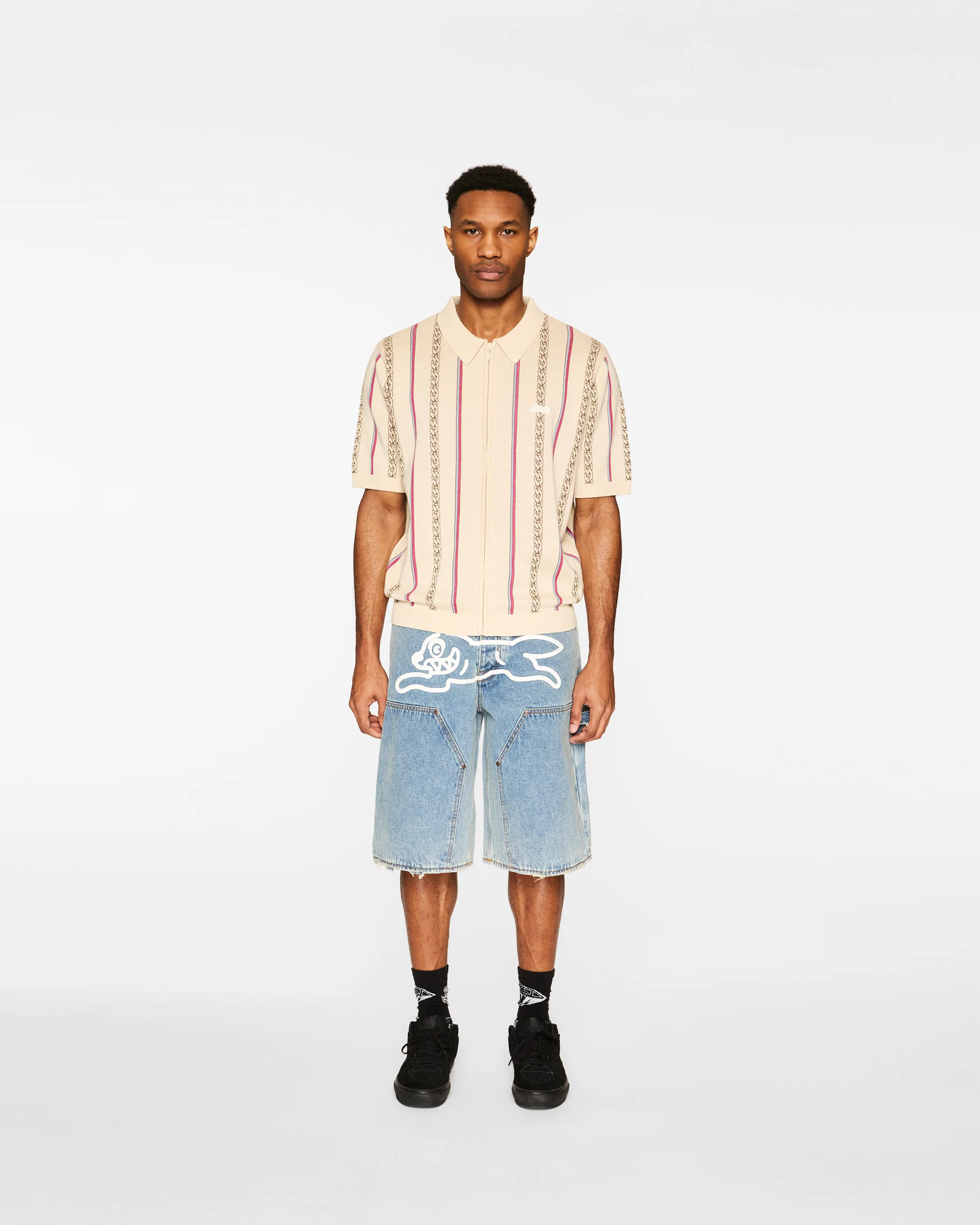 Chain Polo Sweater - Image 3
