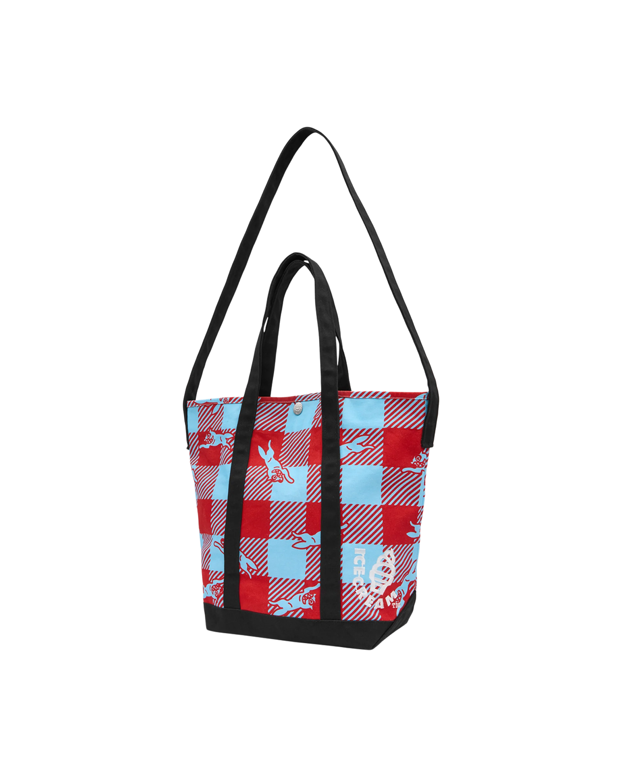 Checker Running Dog Tote Bag - Image 2