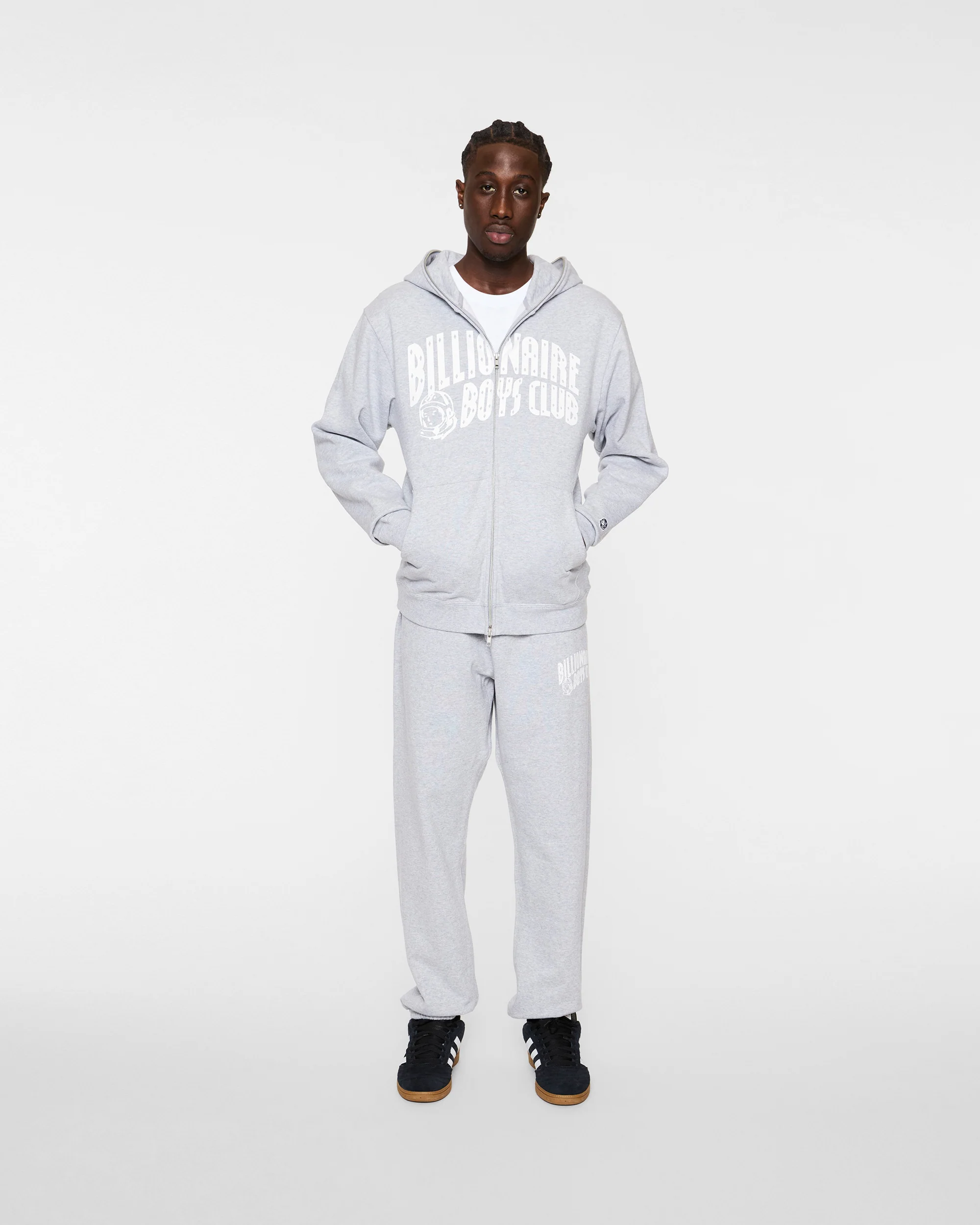 Classic Curve Logo Full Zip Hoodie - Image 3