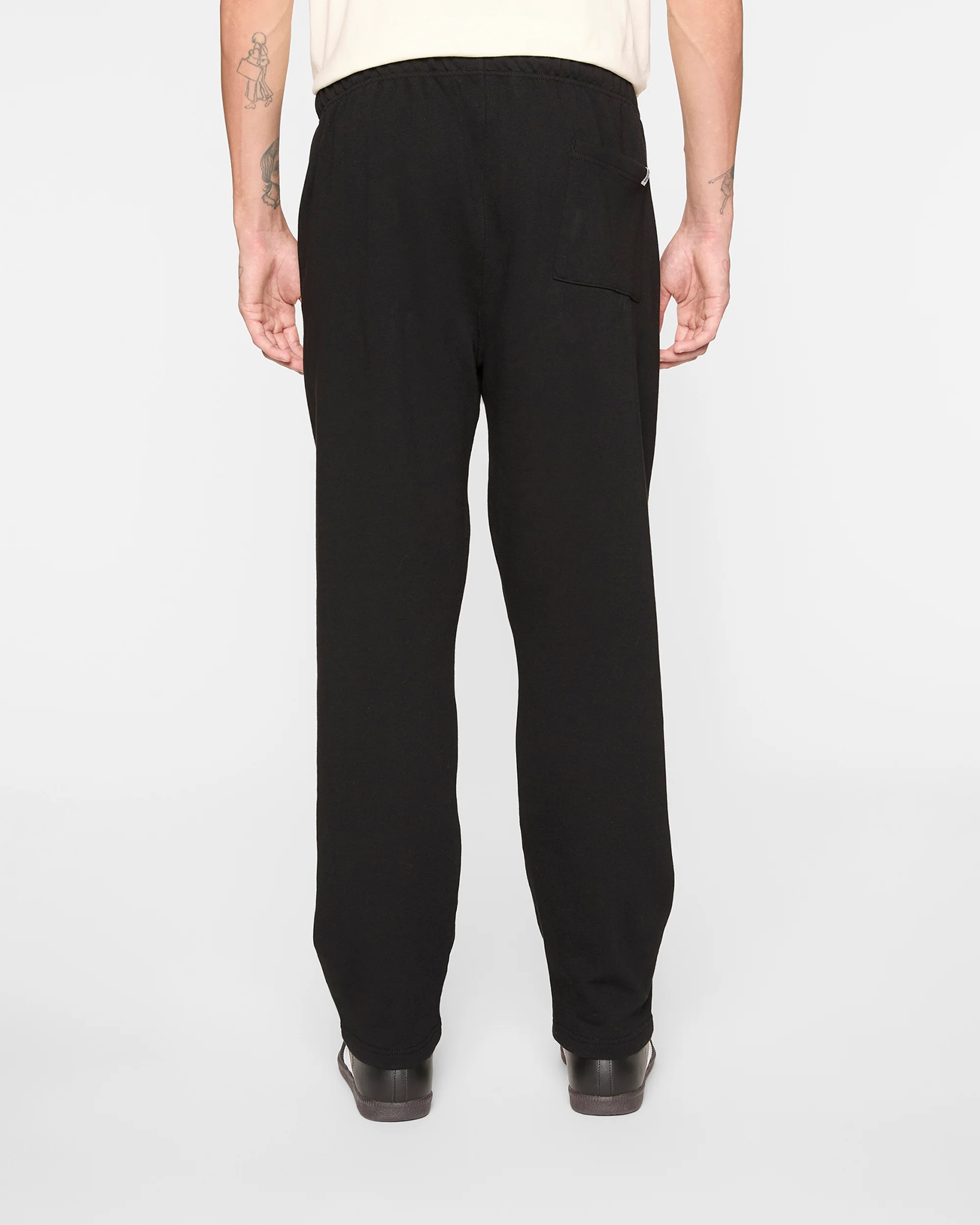 Classic Curve Logo Straight Leg Sweatpants - Image 4