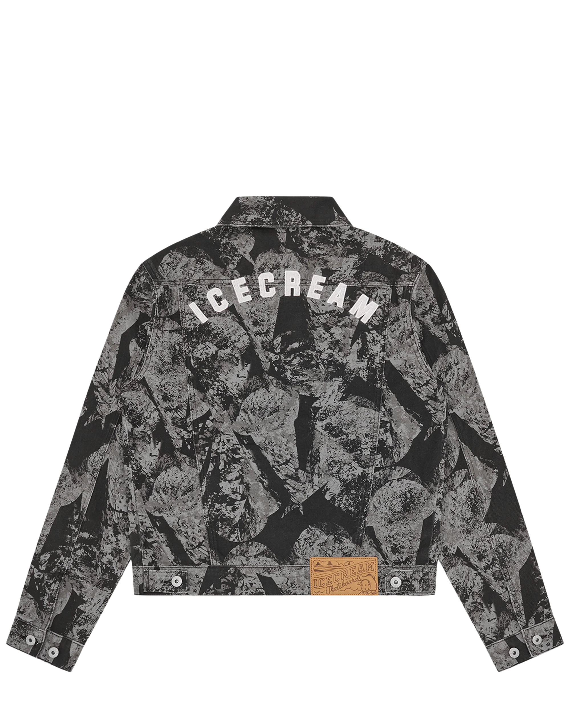 Cone Stamp Denim Trucker Jacket - Image 2