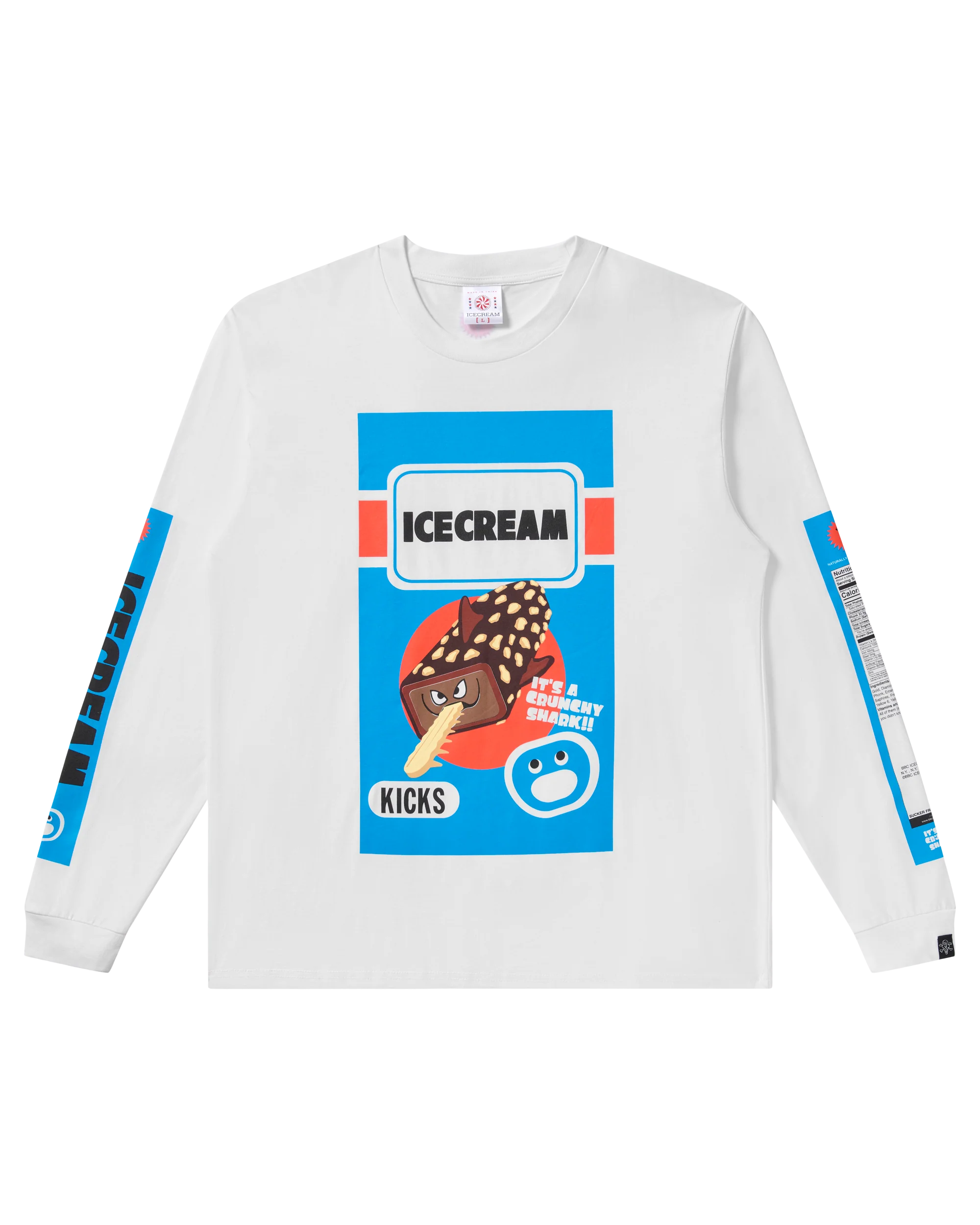 Crunchy Shark LS Tee