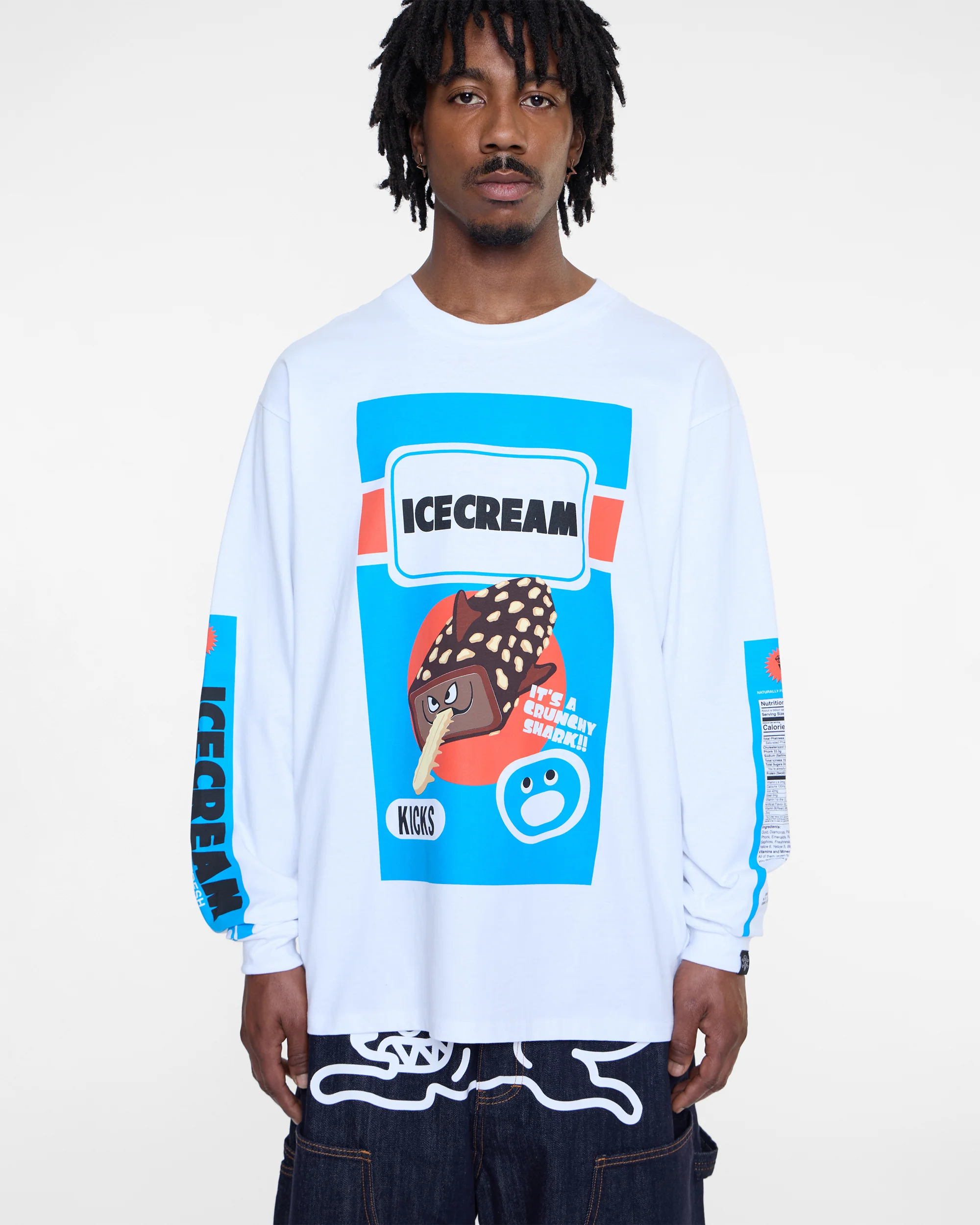 Crunchy Shark LS Tee - Image 4