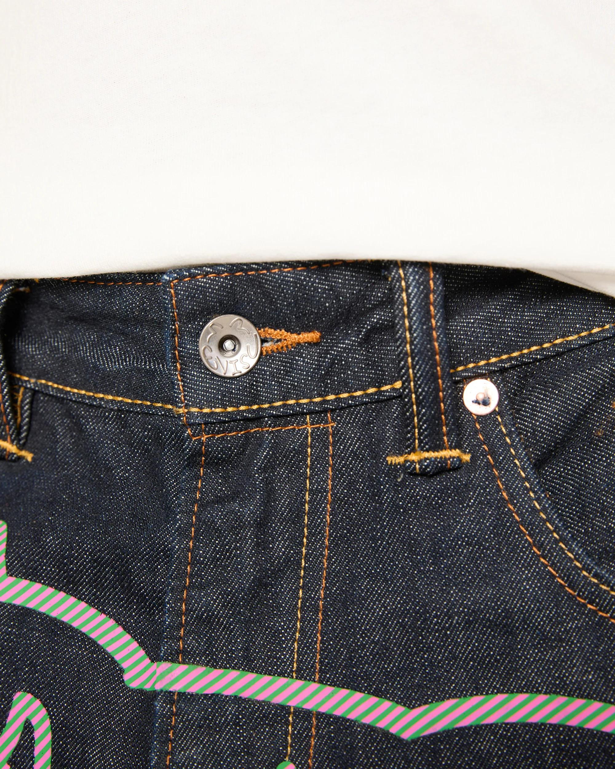 Daicock Printed Baggy Jeans - Image 9