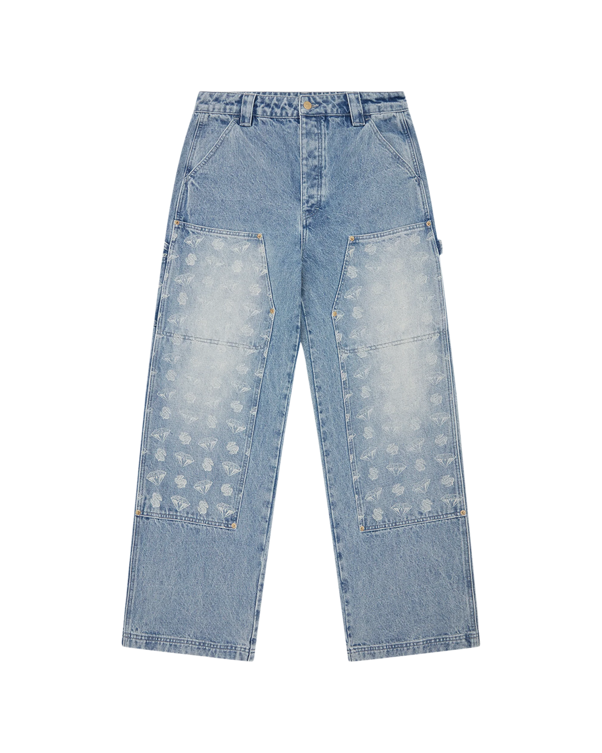 Diamonds & Dollars Denim Carpenter Pant