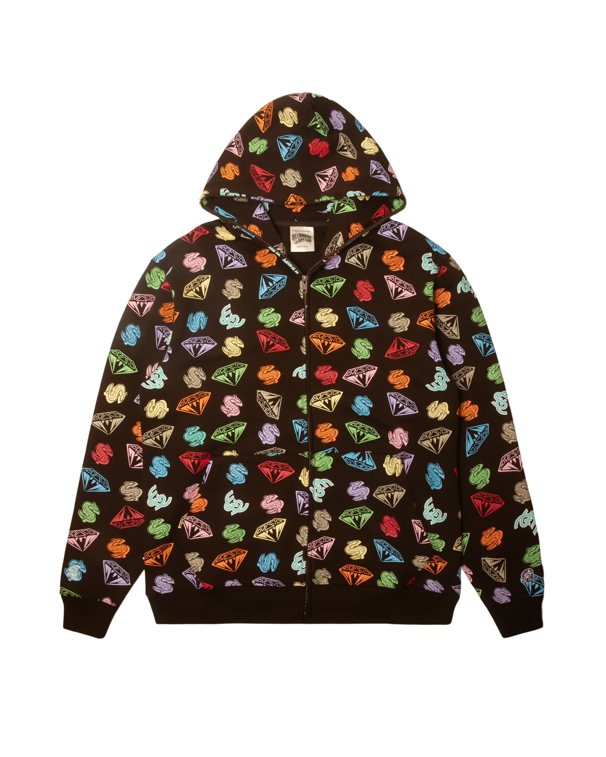 Diamonds & Dollars Full Zip Hoodie