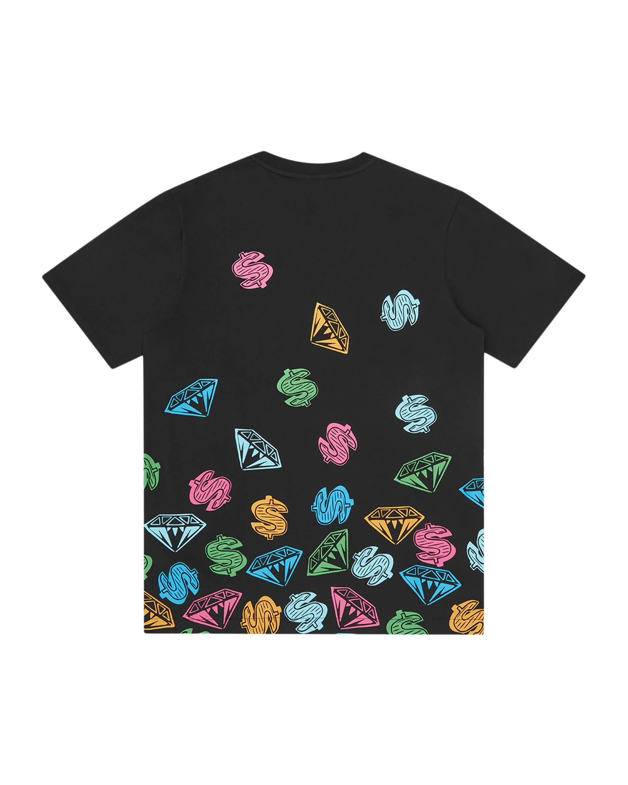 Diamonds & Dollars Jumble T-Shirt - Image 2