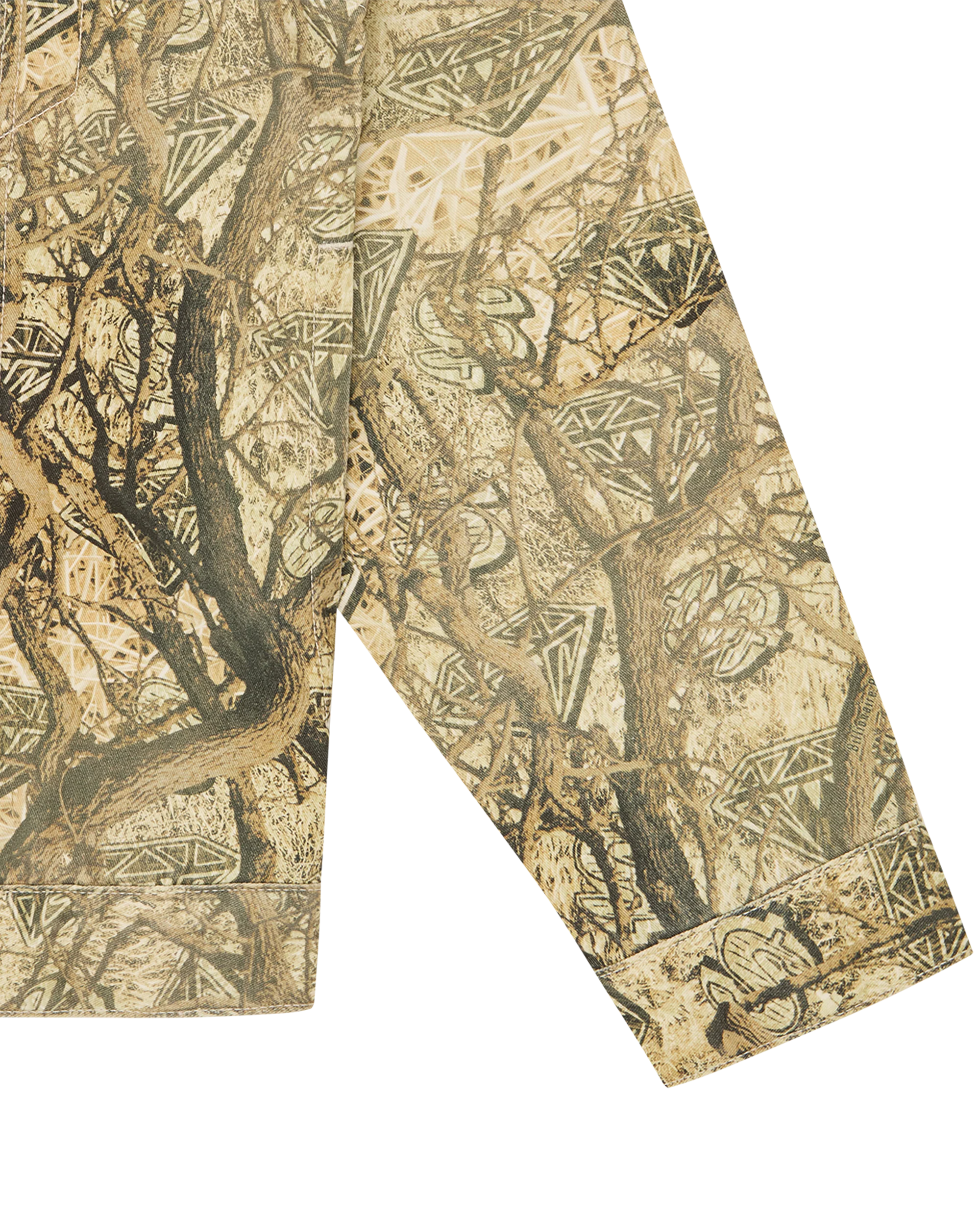 Diamonds & Dollars Tree Camo Trucker Jacket - Image 4