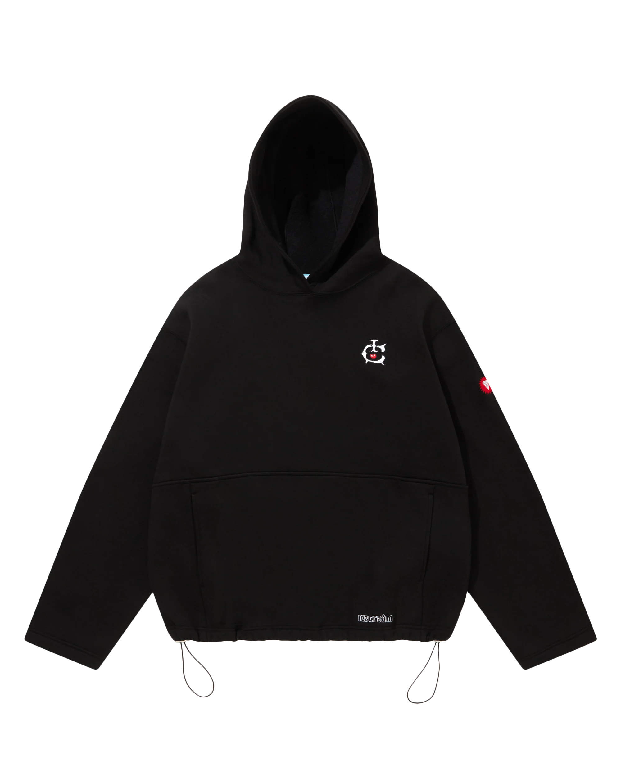 Embroidered Logo Hoodie