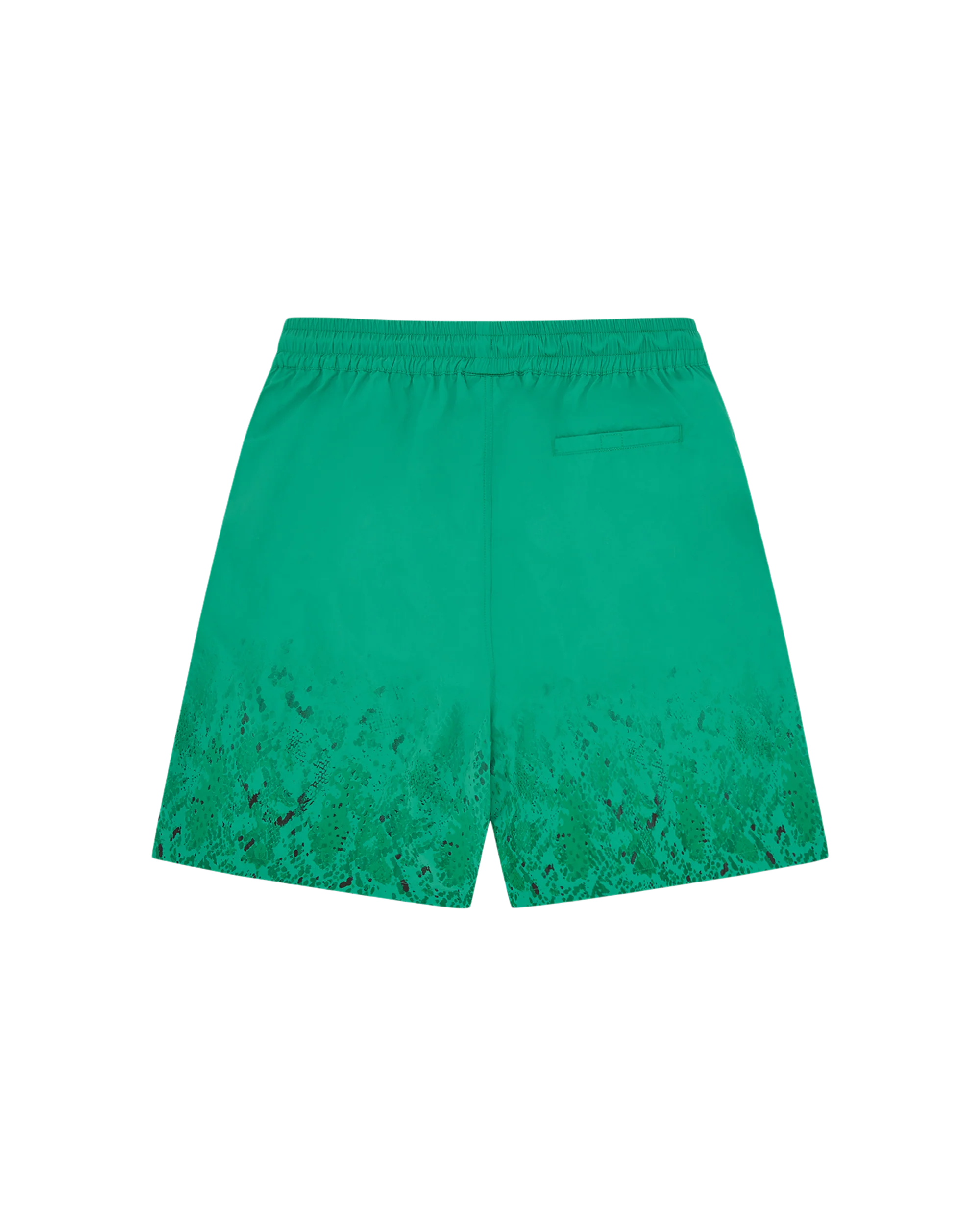 Gradient Snakeskin Running Dog Swim Shorts - Image 2