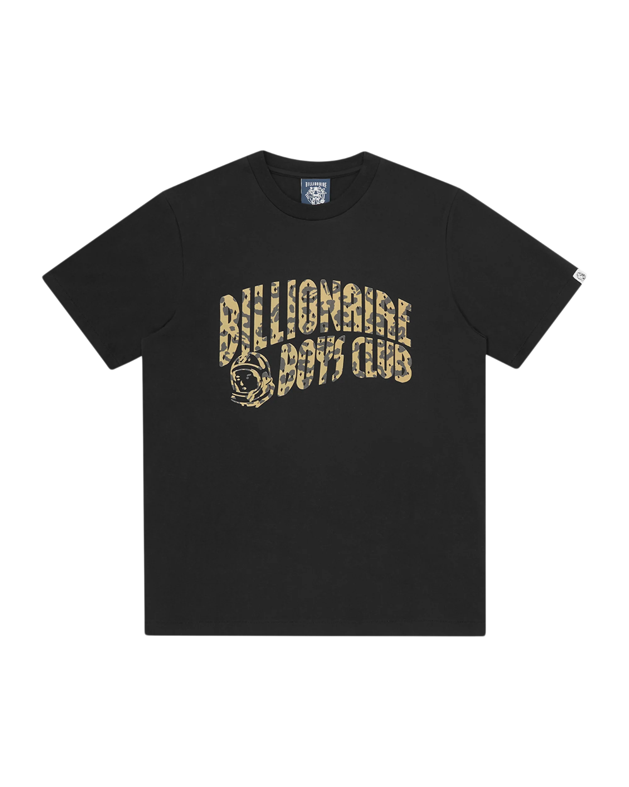 Leopard Print Arch Logo T-Shirt