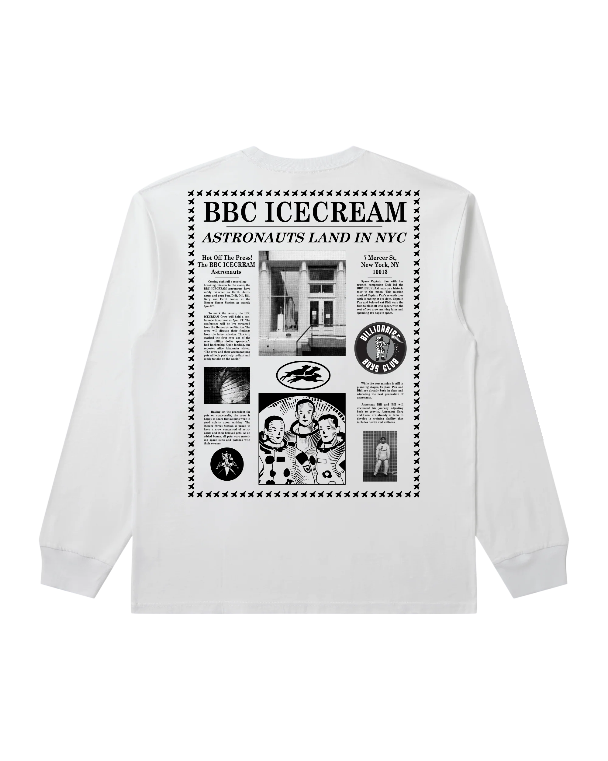 Newspaper LS Tee - Image 2