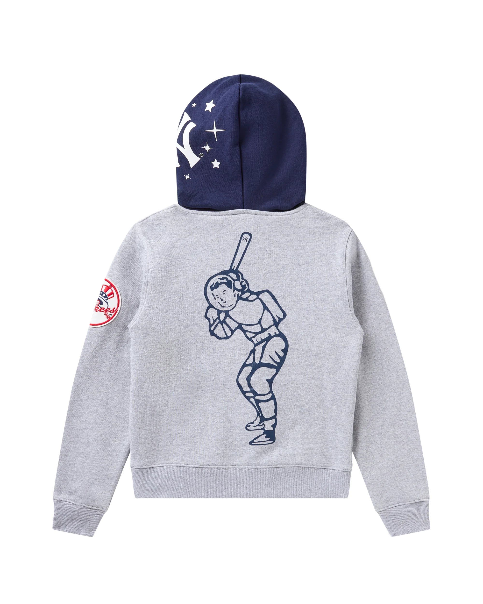 NY Yankees Kids Blocked Hoodie - Image 2