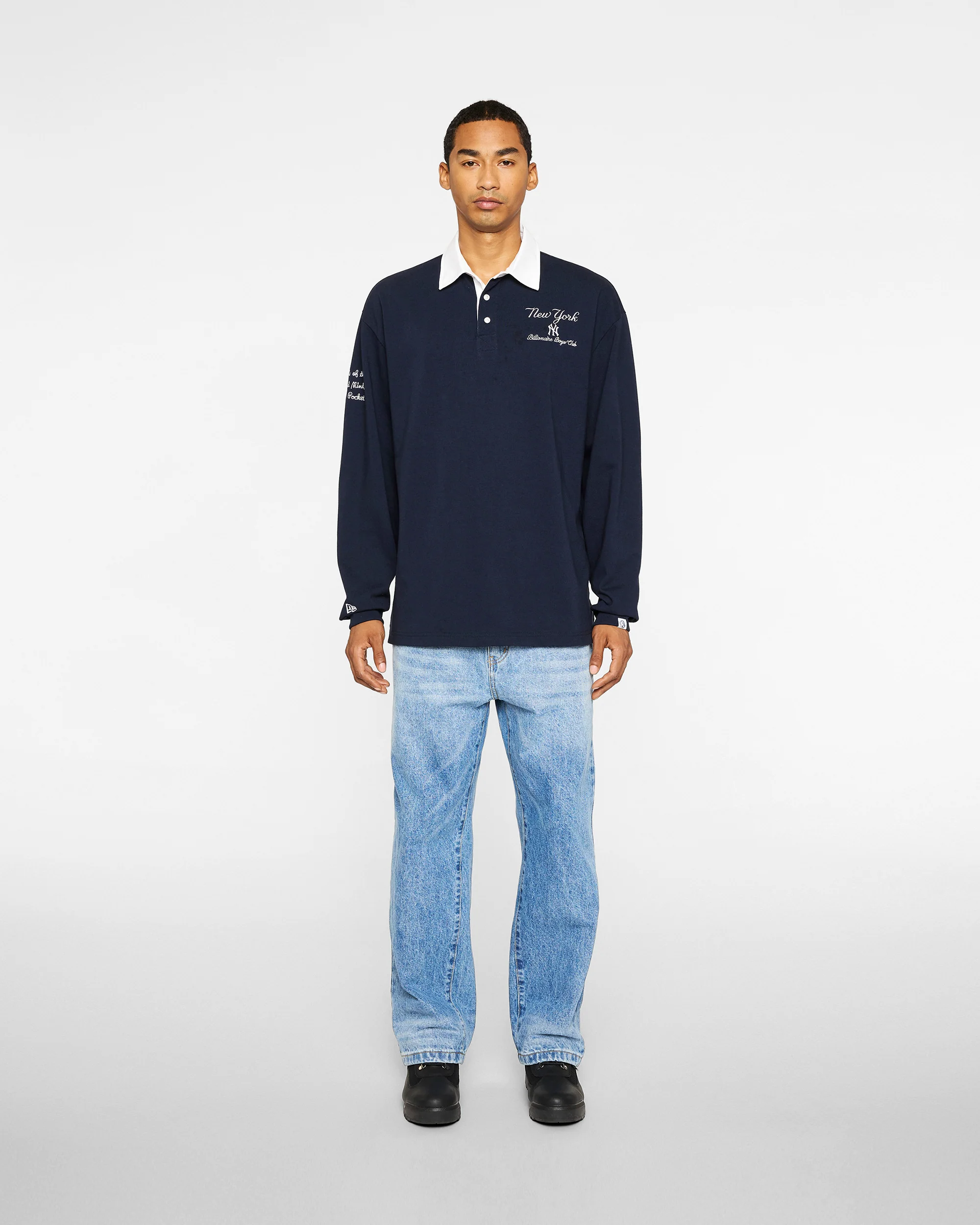 NY Yankees Long-Sleeve Rugby - Image 3