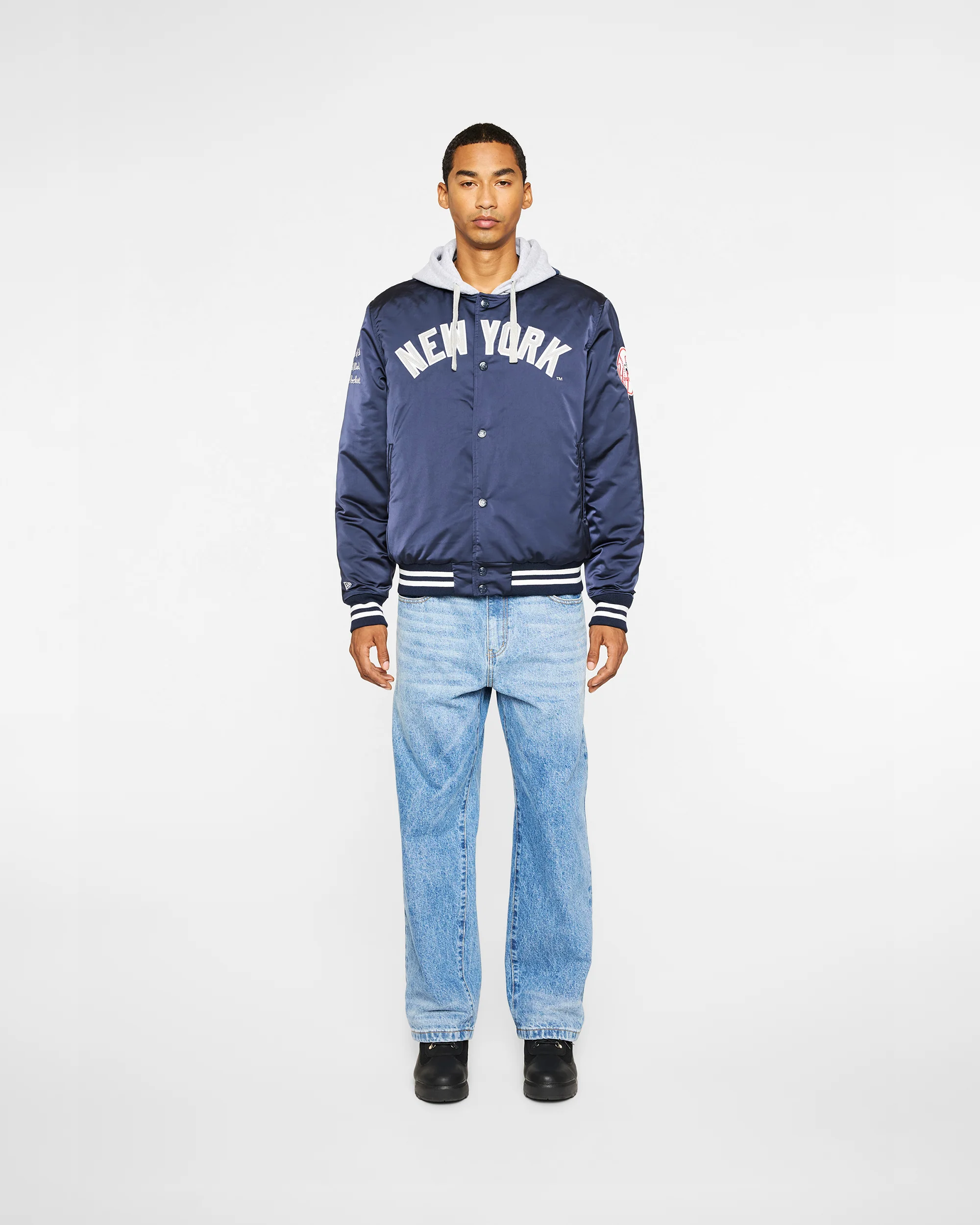 NY Yankees Satin Stadium Jacket - Image 3