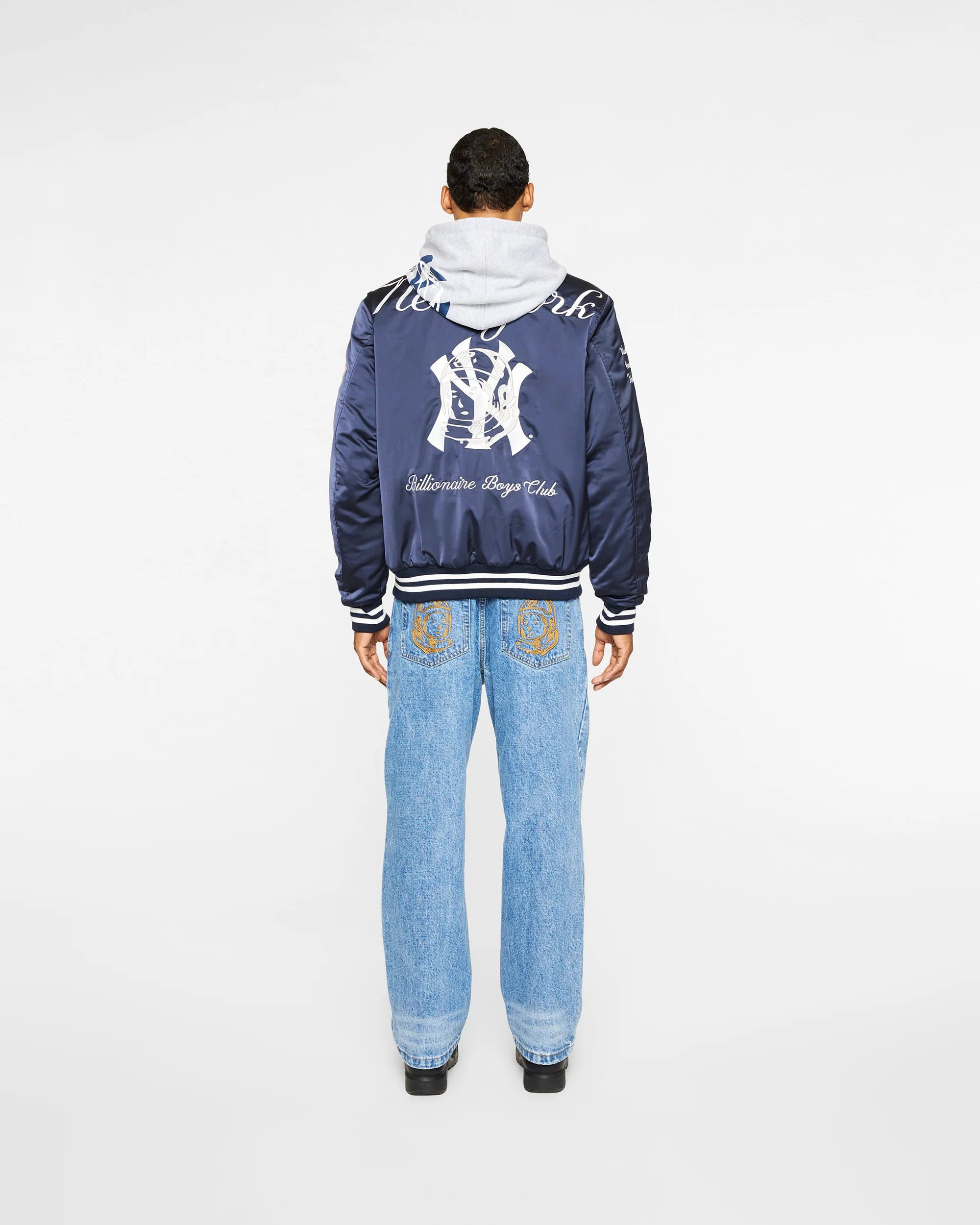 NY Yankees Satin Stadium Jacket - Image 4