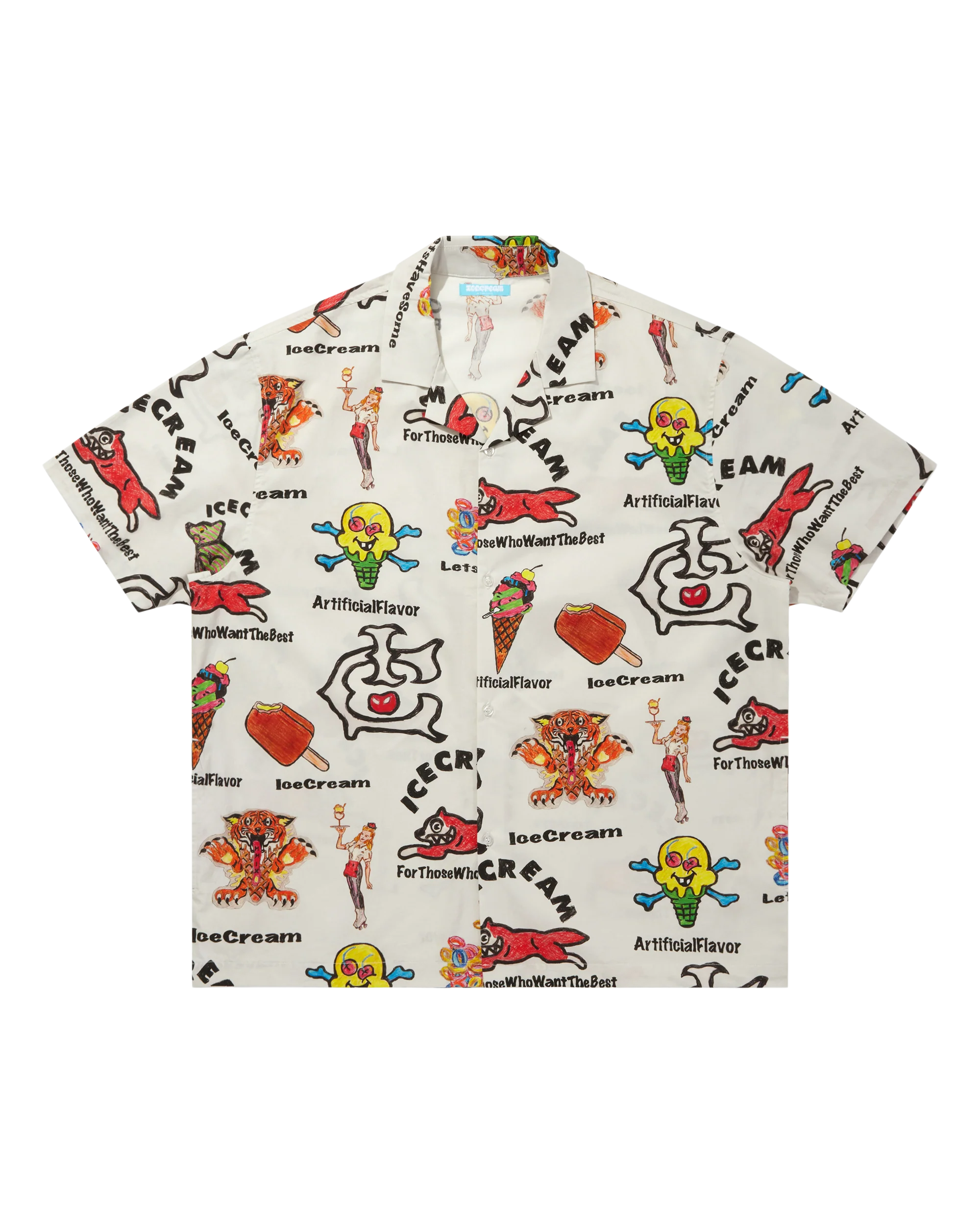 Open Collar Shirt