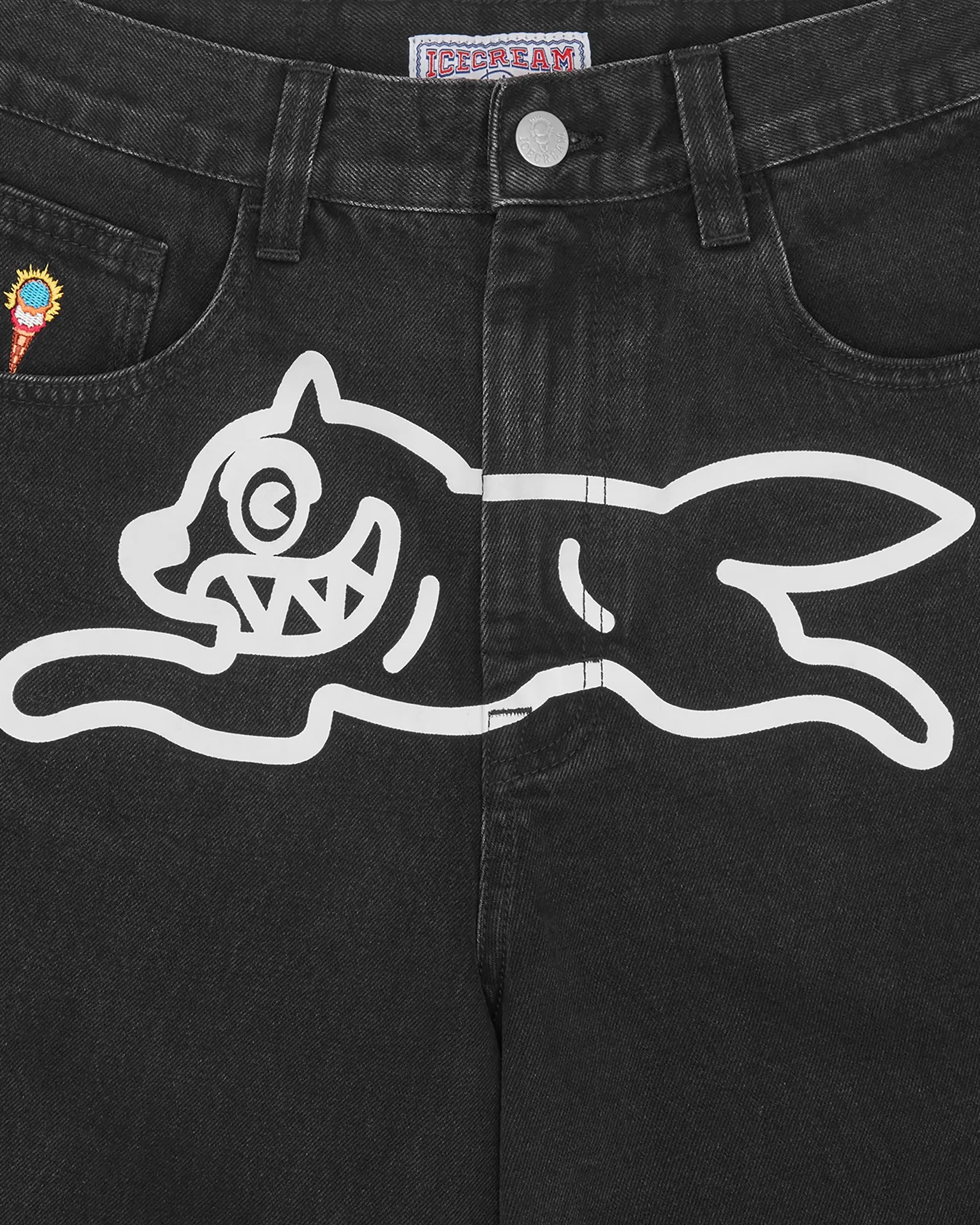 Running Dog Triple Scoop Denim Pant - Image 3