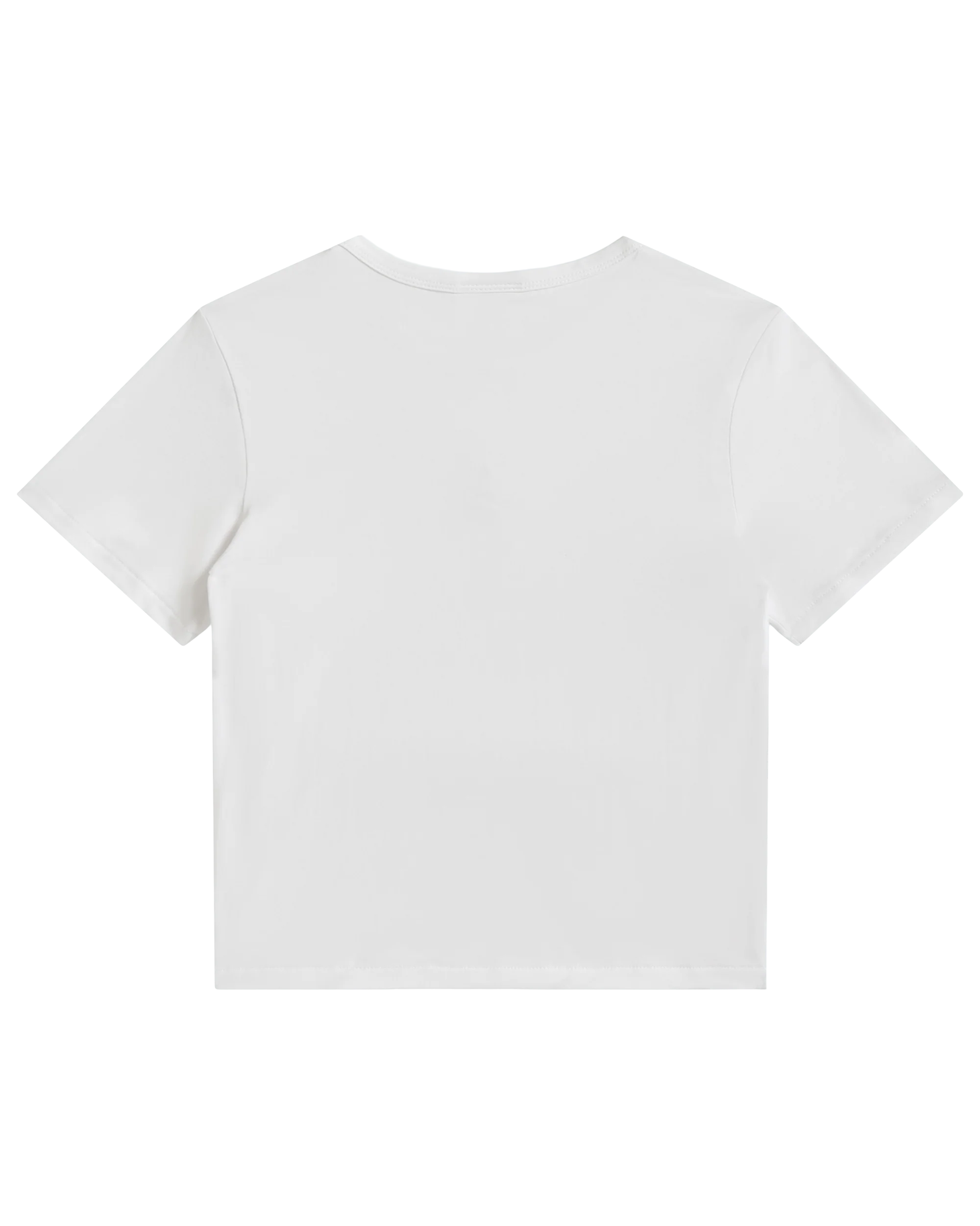Womens Script Chaser Baby Tee - Image 3