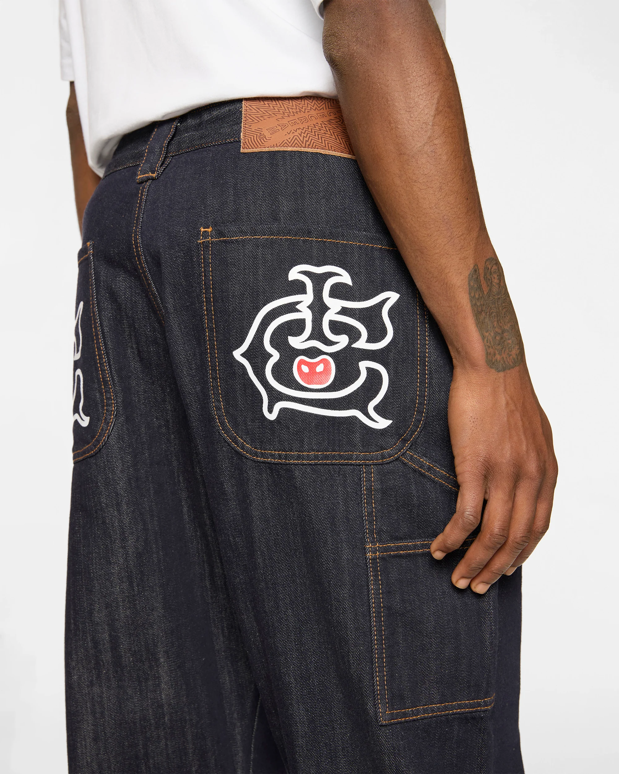 Selvedge Running Dog Denim Carpenter Pant - Image 6