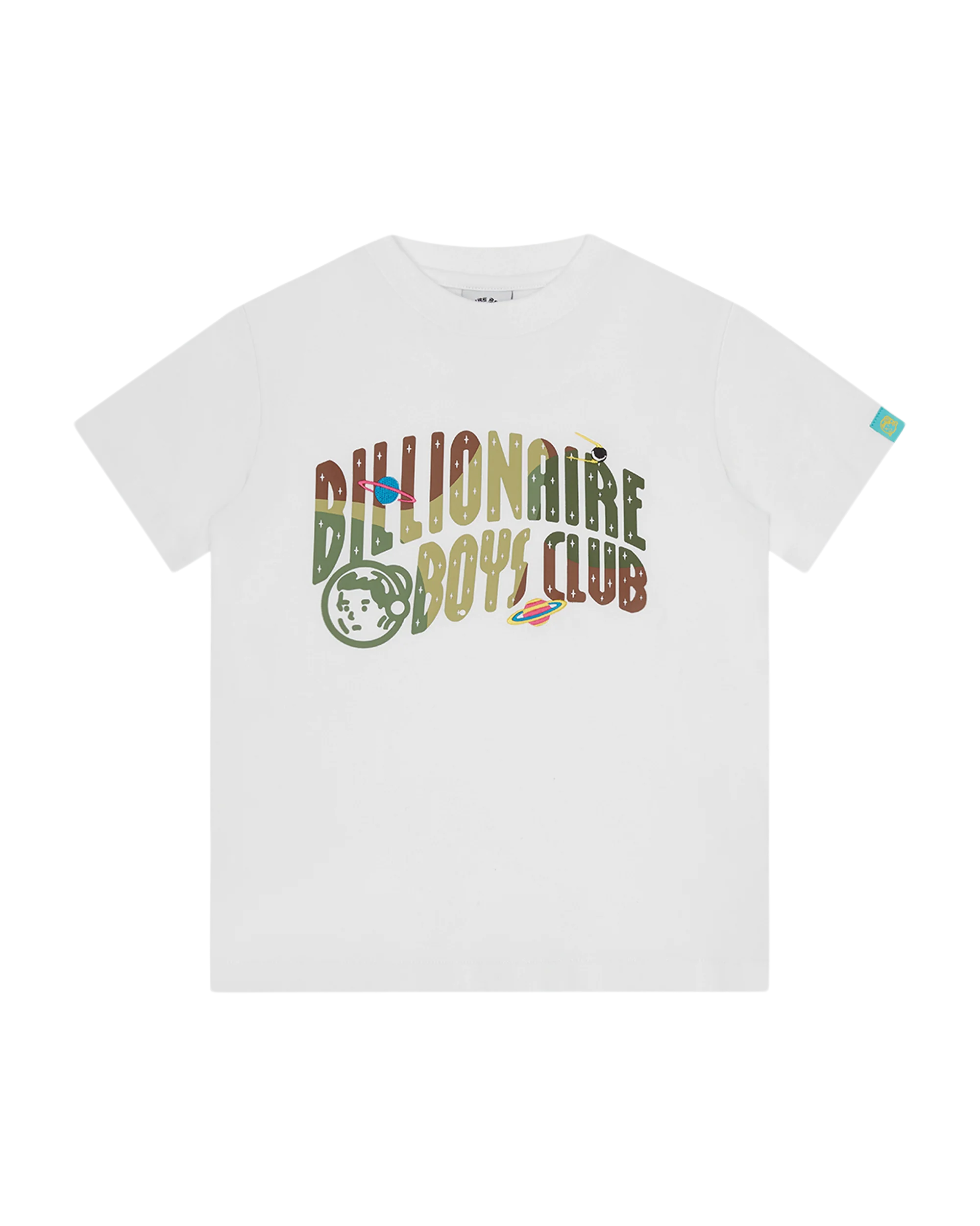 Kids Space Camo Arch Logo T-Shirt