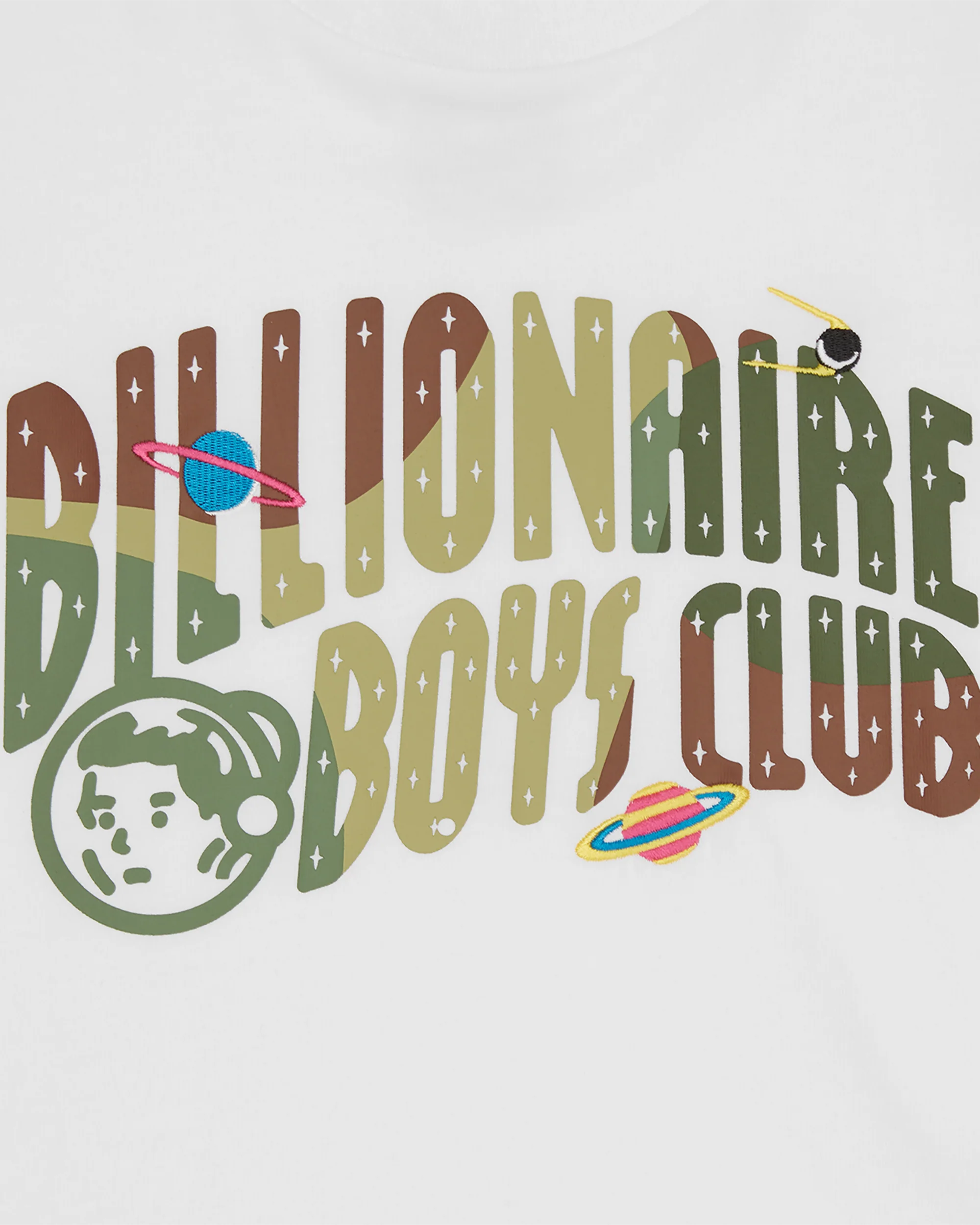 Kids Space Camo Arch Logo T-Shirt - Image 3